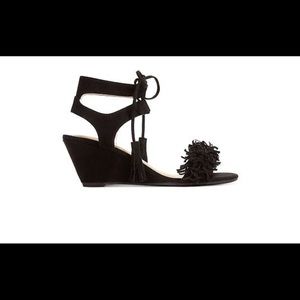 Low wedge heels very cute!